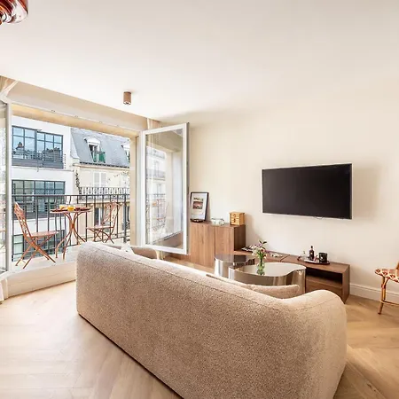 Apartmán Charming 1br With Balcony - Near Arc De Triomphe Paříž