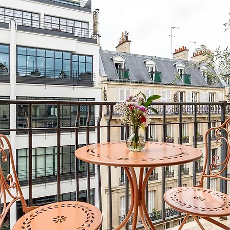 公寓 Charming 1br With Balcony - Near Arc De Triomphe *