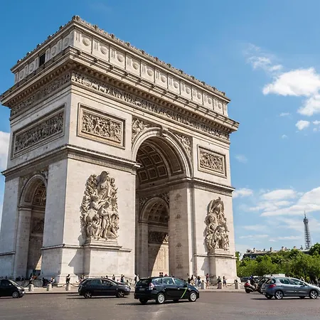 Apartmán Charming 1br With Balcony - Near Arc De Triomphe Paříž